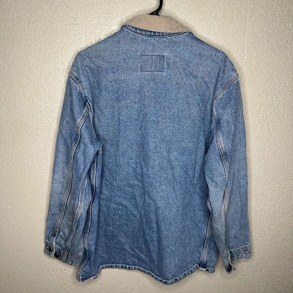 VTG Arizona Denim Chore Coat 4 Pocket Size L - Picture 3 of 5